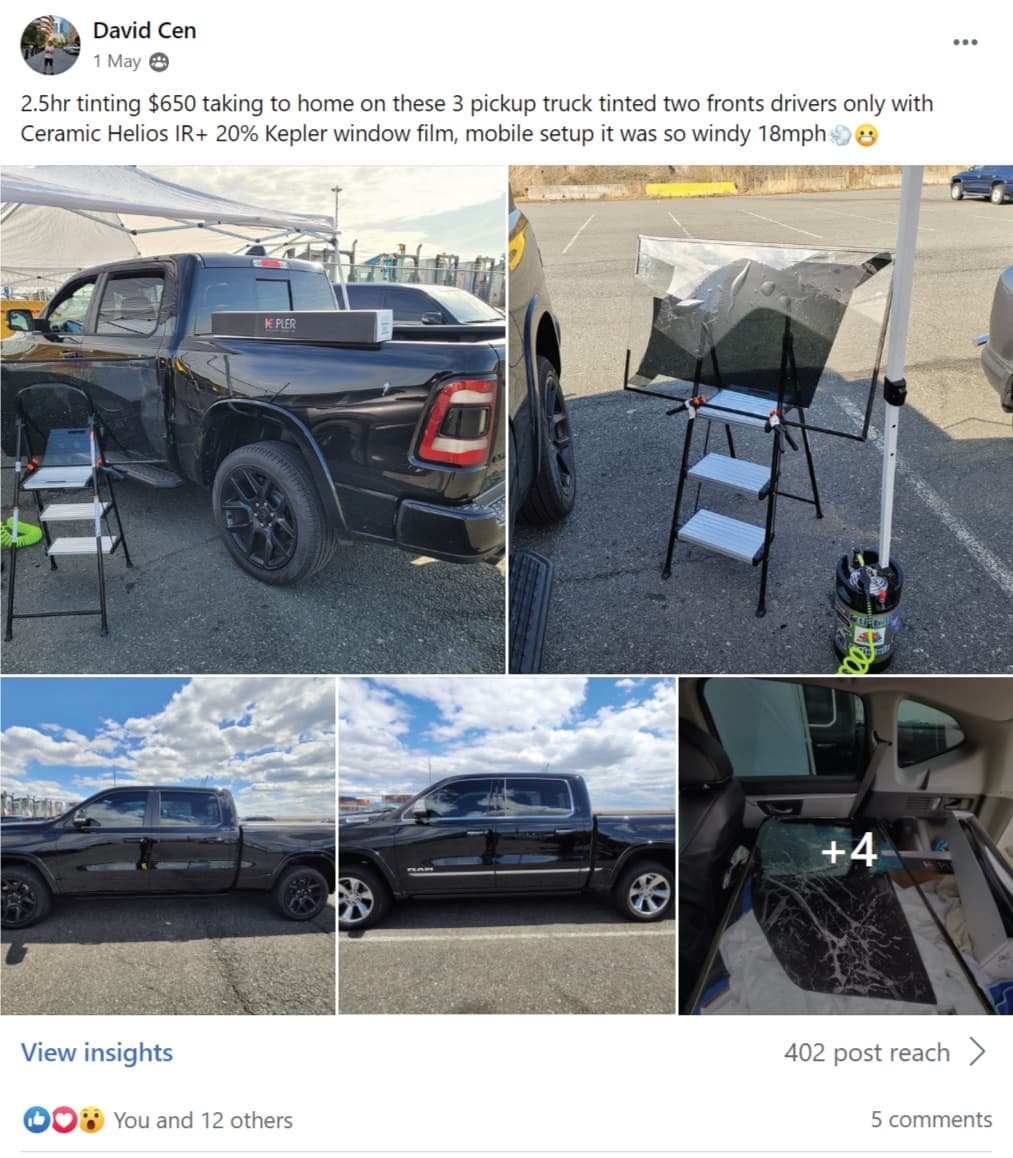 David Cen — student story: $650, Reported for 2.5 hours of work